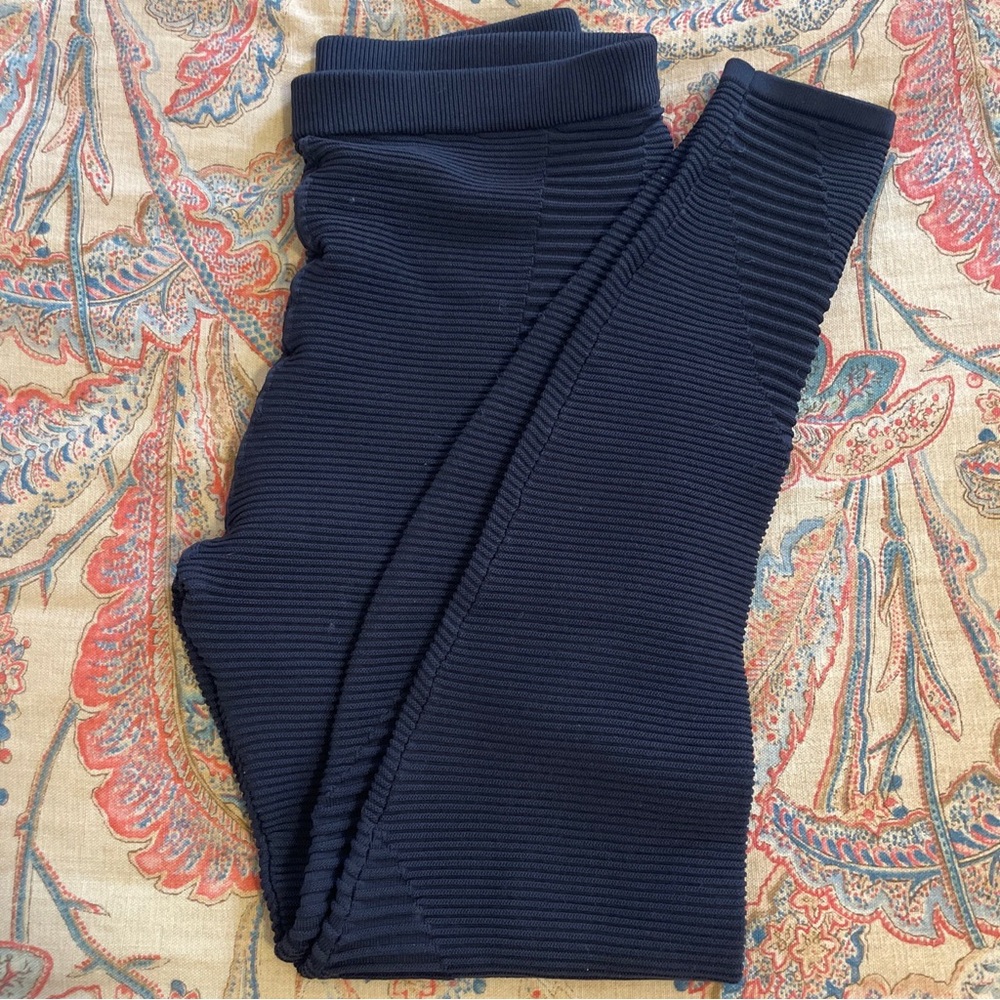 Adam Selman Sport black rubbed leggings small